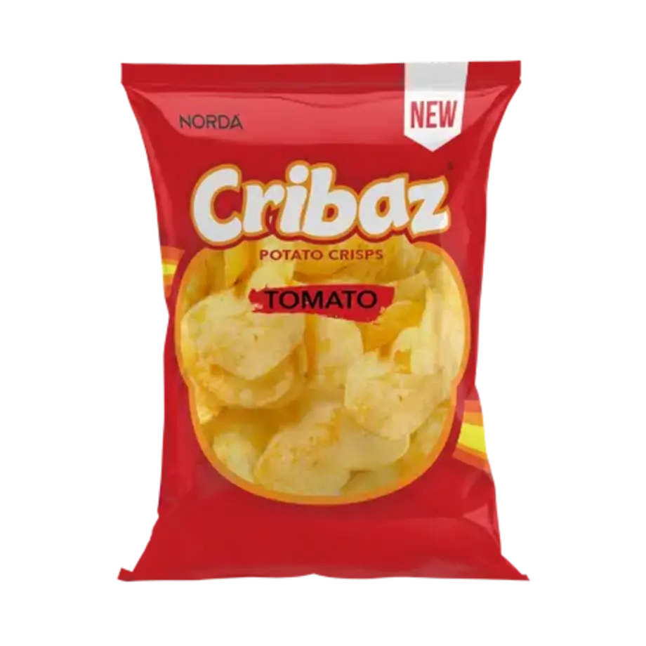Cribaz Tomato Potato Crisps 45G